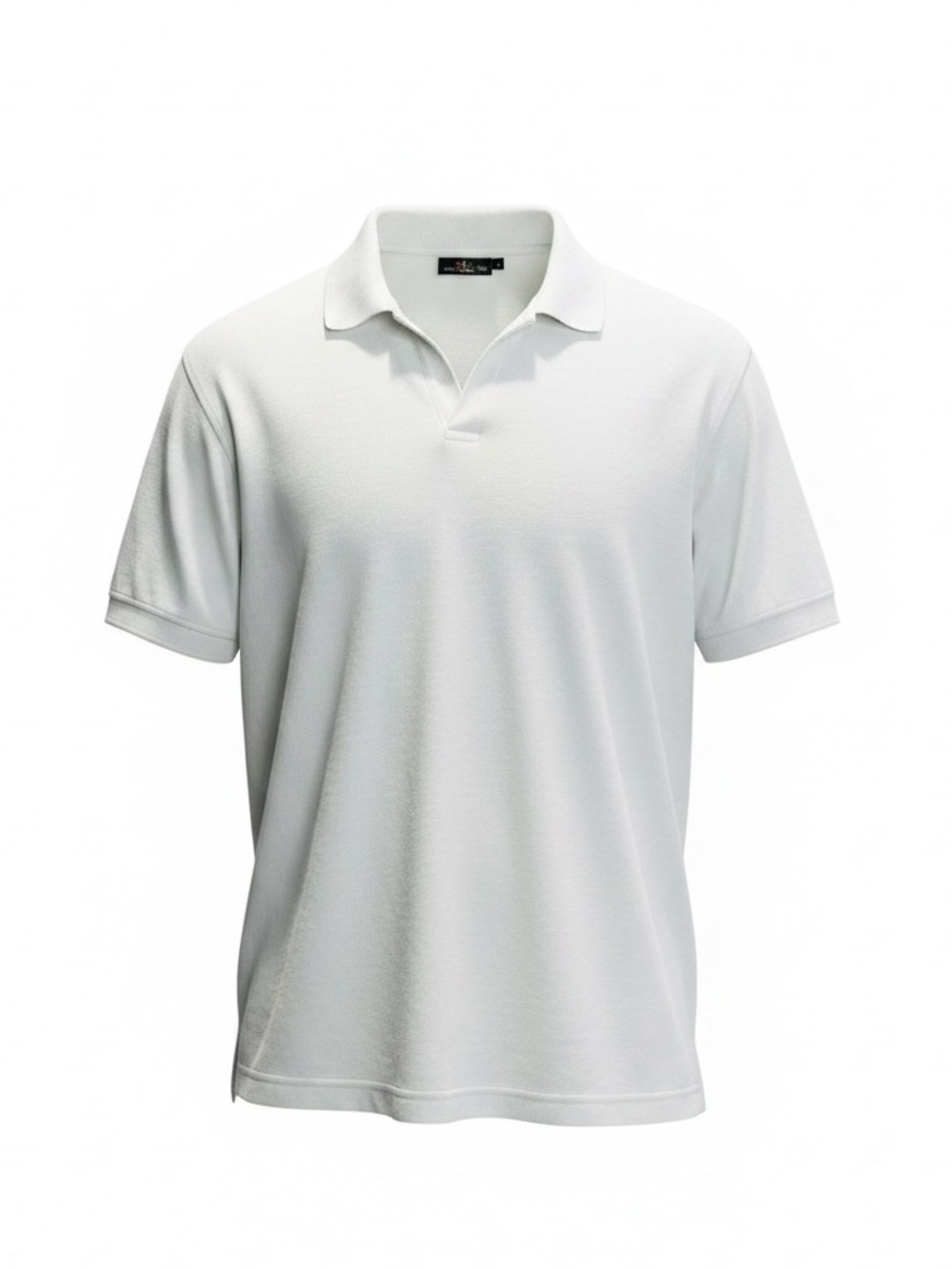 Quad Seven EUC Girls White Polo Blouse - Lightweight Short Sleeve
